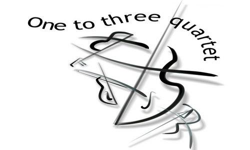 plagát sláčikového kvarteta One to three